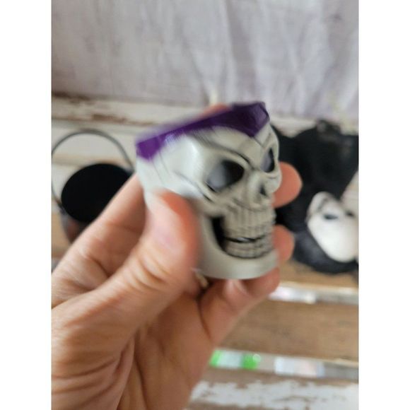 Pumpkin mini basket Grim reaper skeleton Halloween decor home set - Picture 6 of 9